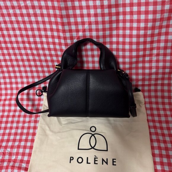 Polene Handbags - polene Numéro Neuf Mini Edition Textured Black